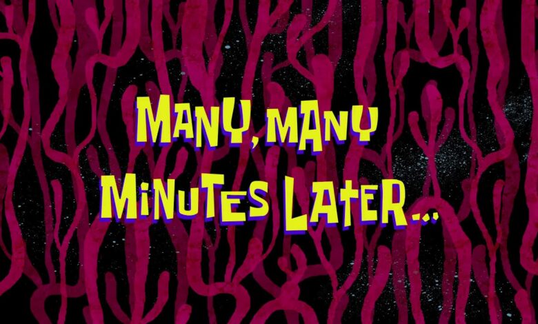 many minutes