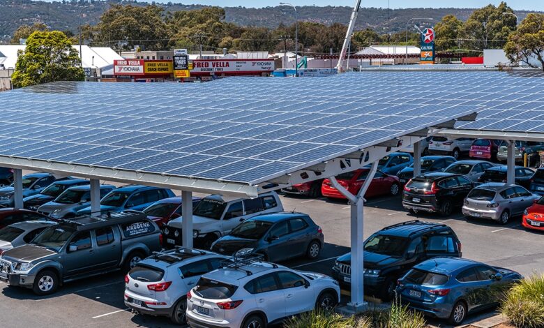 Solar Car Parking Structures