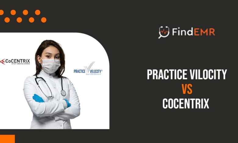 Velocity EHR vs. CoCentrix EHR