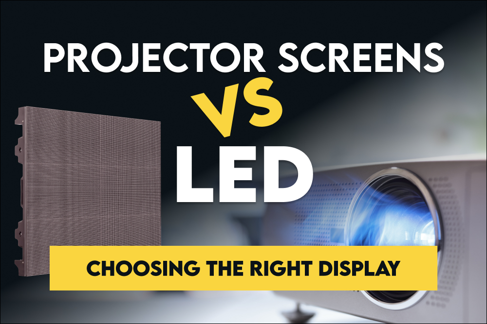 LED vs Projector Screens Manometcurrent