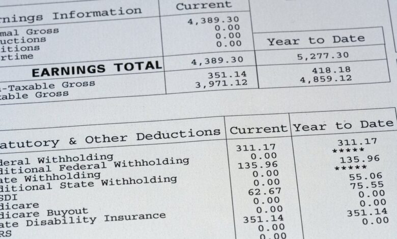 California Paystub