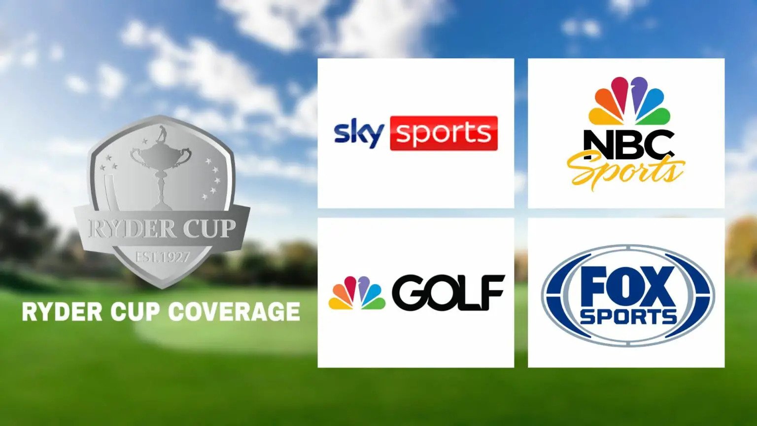 Ryder Cup TV Coverage 2023 Where and How to Watch Golf's Premier Team