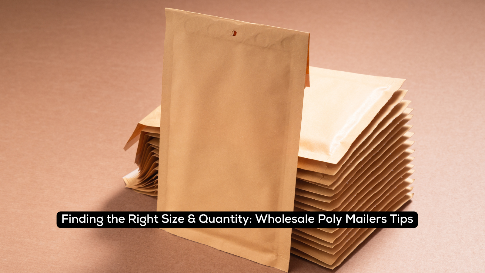 Finding the Right Size & Quantity: Wholesale Poly Mailers Tips ...