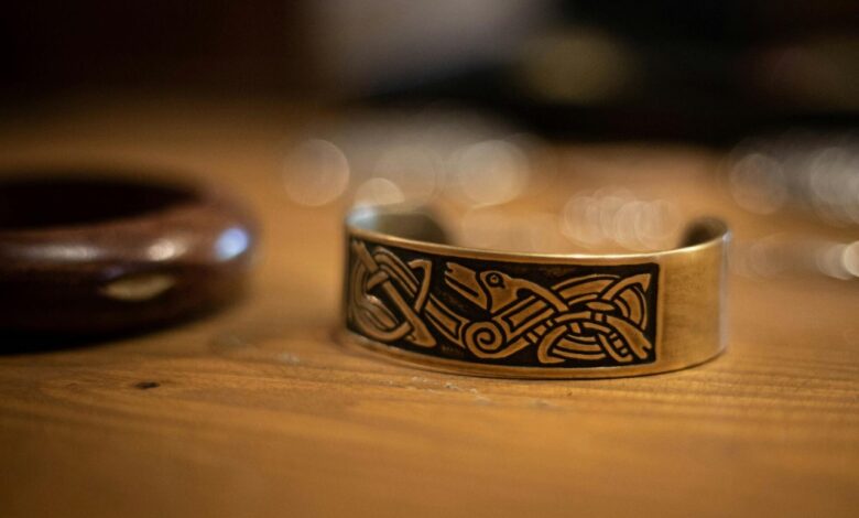 Gold Viking Ring