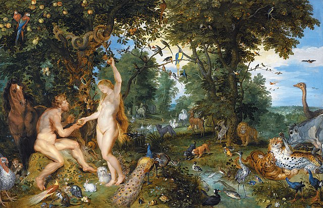 The Garden Of Eden By Jan Brueghel The Elder And Peter Paul Rubens