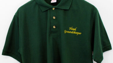 embroidered polo shirt