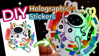 Holographic Stickers