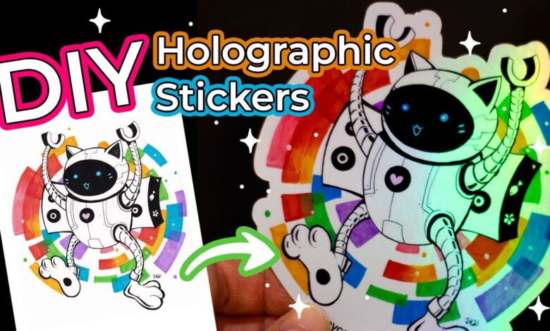 Holographic Stickers