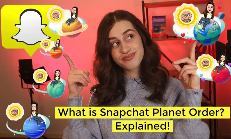 Snapchat Planet Order