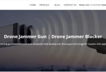 Drone Jammer Gun