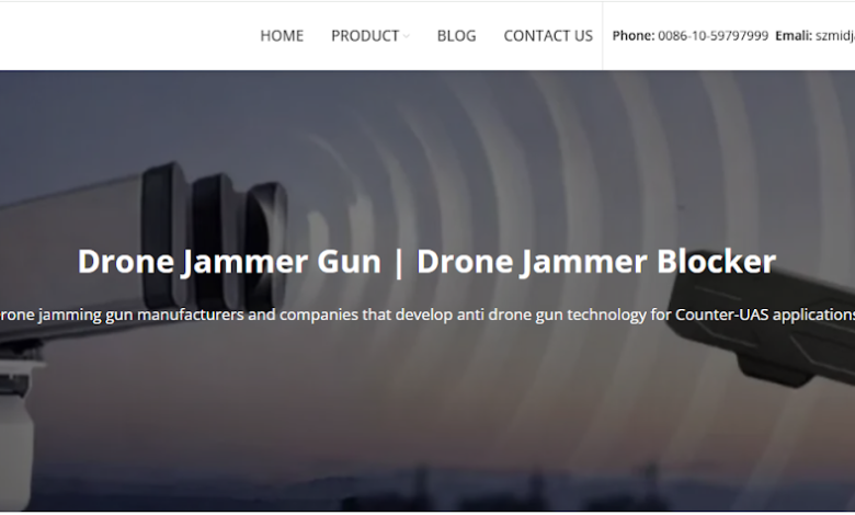 Drone Jammer Gun