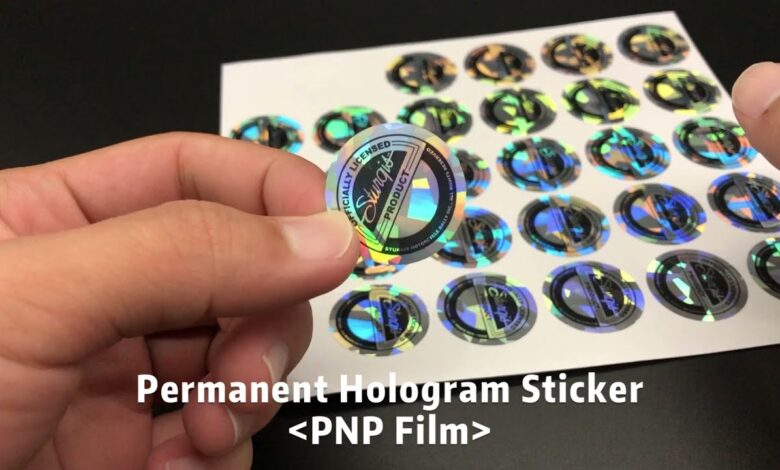 Holographic Stickers