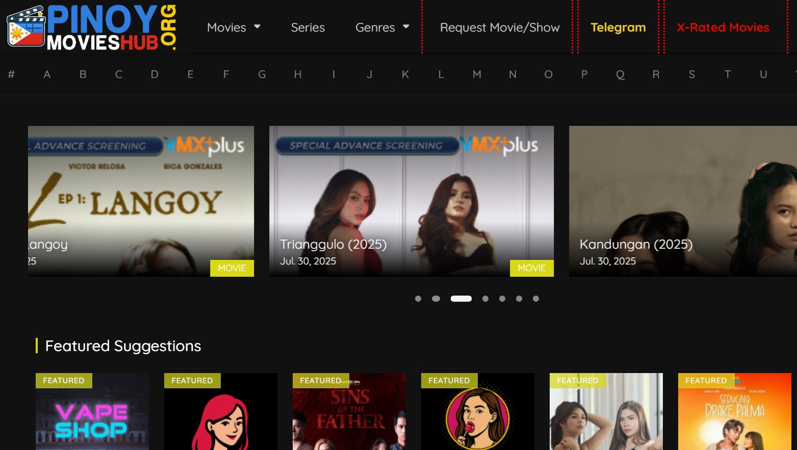 PinoyMoviesHub The Ultimate Destination for Filipino Movies and TV