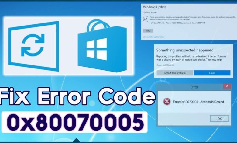 0x80070005