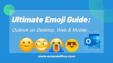 Emojis in Outlook