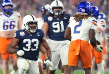 Penn State Nittany Lions Football vs Boise State Broncos Football Match Player Stats