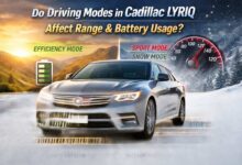 Do the Driving Modes in Cadillac LYRIQ Offer Different Ranges or Battery Usages?