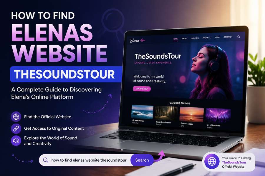 How to Find Elenas Website TheSoundsTour